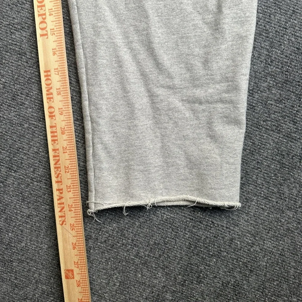 Arte Sweatpants Mens M Gray French Terry Relaxed Fit Elastic Waist Logo Pants